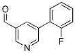 5-(2-FLUOROPHENYL)NICOTINALDEHYDE CAS#: 887973-67-3