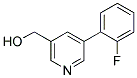 [5-(2-FLUOROPHENYL)PYRIDIN-3-YL]METHANOL CAS#: 887974-05-2