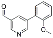5-(2-METHOXYPHENYL)NICOTINALDEHYDE CAS#: 887973-58-2