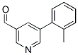 5-(2-METHYLPHENYL)NICOTINALDEHYDE CAS#: 887973-89-9
