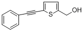 [5-(2-PHENYLETH-1-YNYL)-2-THIENYL]METHANOL CAS#: 92070-91-2