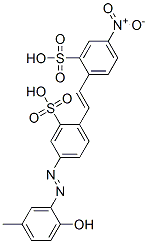 5-[(2-hydroxy-5-methylphenyl)azo]-2-[2-(4-nitro-2-sulphophenyl)vinyl]benzenesulphonic acid CAS#: 93892-27-4