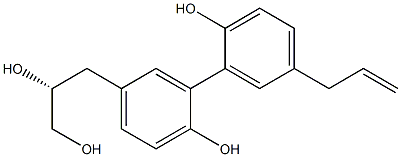 5-(2,3-Dihydroxypropyl)-5'-allylbiphenyl-2,2'-diol CAS#: 93673-81-5