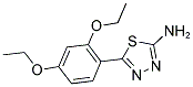 5-(2,4-DIETHOXY-PHENYL)-[1,3,4]THIADIAZOL-2-YLAMINE CAS#: 887360-38-5