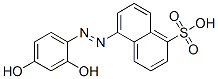 5-[(2,4-dihydroxyphenyl)azo]naphthalene-1-sulphonic acid CAS#: 93658-86-7