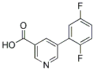 5-(2,5-DIFLUOROPHENYL)NICOTINIC ACID CAS#: 887973-41-3