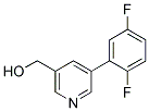 [5-(2,5-DIFLUOROPHENYL)PYRIDIN-3-YL]METHANOL CAS#: 887974-23-4