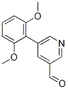 5-(2,6-DiMethoxyphenyl)-3-pyridinecarbaldehyde CAS#: 887973-87-7
