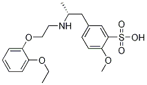 5-[(2R)-2-[[2-(2-Ethoxyphenoxy)ethyl]aMino]propyl]-2-Methoxybenzenesulfonic Acid CAS#: 890708-67-5