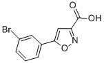 5-(3-BROMOPHENYL)ISOXAZOLE-3-CARBOXYLIC ACID CAS#: 887979-15-9