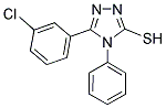 5-(3-CHLOROPHENYL)-4-PHENYL-1,2,4-TRIAZOLE-3-THIOL CAS#: 93717-11-4