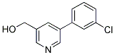 [5-(3-CHLOROPHENYL)PYRIDIN-3-YL]METHANOL CAS#: 887973-96-8