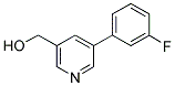 [5-(3-FLUOROPHENYL)PYRIDIN-3-YL]METHANOL CAS#: 887974-11-0
