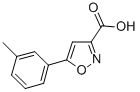 5-(3-METHYLPHENYL)ISOXAZOLE-3-CARBOXYLIC ACID CAS#: 887979-11-5