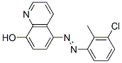 5-[(3-chloro-o-tolyl)azo]quinolin-8-ol CAS#: 93940-64-8