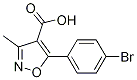 5-(4-Bromo-phenyl)-3-methyl-isoxazole-4-carboxylic acid CAS#: 91182-60-4