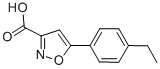 5-(4-ETHYL-PHENYL)-ISOXAZOLE-3-CARBOXYLIC ACID CAS#: 887360-50-1