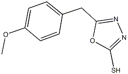 5-(4-METHOXYBENZYL)-1,3,4-OXADIAZOLE-2-THIOL CAS#: 93073-37-1