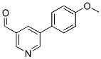 5-(4-METHOXYPHENYL)NICOTINALDEHYDE CAS#: 887973-88-8