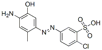 5-[(4-amino-5-hydroxy-o-tolyl)azo]-2-chlorobenzenesulphonic acid CAS#: 94166-74-2