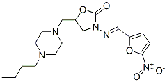 5-[(4-butylpiperazin-1-yl)methyl]-3-[(5-nitro-2-furyl)methylideneamino ]oxazolidin-2-one CAS#: 95022-68-7