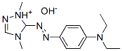 5-[[4-(diethylamino)phenyl]azo]-1,4-dimethyl-1H-1,2,4-triazolium hydroxide CAS#: 93923-60-5