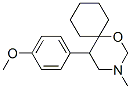 5-(4-methoxyphenyl)-3-methyl-1-oxa-3-azaspiro[5.5]undecane CAS#: 93413-70-8