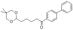 5-(5,5-DIMETHYL-1,3-DIOXAN-2-YL)-4'-PHENYLVALEROPHENONE CAS#: 898756-68-8