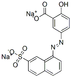 5-[(7-sulpho-1-naphthyl)azo]salicylic acid, sodium salt CAS#: 94109-82-7
