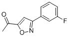 5-ACETYL-3(3-FLUOROPHENYL)-ISOXAZOLE CAS#: 889938-99-2