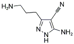 5-AMINO-3-(3-AMINOPROPYL)-1H-PYRAZOLE-4-CARBONITRILE CAS#: 890609-52-6