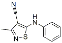 5-ANILINO-3-METHYLISOTHIAZOLE-4-CARBONITRILE CAS#: 91093-88-8
