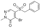 5-(BENZYLSULFONYL)-4-BROMO-2-METHYL-2,3-DIHYDROPYRIDAZIN-3-ONE CAS#: 97120-13-3