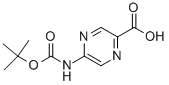 5-BOC-AMINO-PYRAZINE-2-CARBOXYLIC ACID CAS#: 891782-63-1