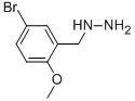 5-BROMO-2-METHOXY-BENZYL-HYDRAZINE CAS#: 887596-56-7