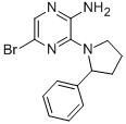 5-BROMO-3-(2-PHENYL-PYRROLIDIN-1-YL)-PYRAZIN-2-YLAMINE CAS#: 893612-01-6