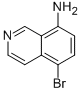 5-BROMO-8-ISOQUINOLINEAMINE CAS#: 90721-35-0