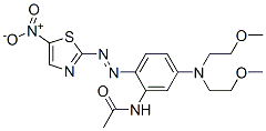 5'-[Bis(2-methoxyethyl)amino]-2'-(5-nitrothiazol-2-ylazo)acetanilide CAS#: 93265-36-2