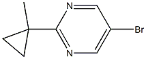 5-BroMo-2-(1-Methylcyclopropyl)pyriMidine CAS#: 893567-25-4