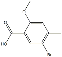 5-BroMo-2-Methoxy-4-Methyl-benzoic acid CAS#: 90326-61-7