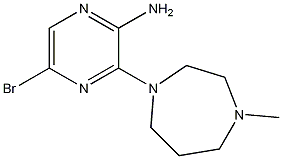 5-Bromo-3-(hexahydro-4-methyl-1H-1,4-diazepin-1-yl)-2-pyrazinamine CAS#: 894807-97-7