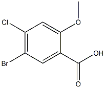 5-Bromo-4-chloro-2-methoxybenzoic acid CAS#: 95383-17-8