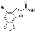 5-Bromo-8H-1,3-dioxa-8-aza-as-indacene-7-carboxylic acid CAS#: 887360-42-1