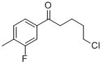 5-CHLORO-1-(3-FLUORO-4-METHYLPHENYL)-1-OXOPENTANE CAS#: 898761-27-8