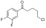 5-CHLORO-1-(3,4-DIFLUOROPHENYL)-1-OXOPENTANE CAS#: 898761-51-8