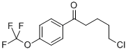 5-CHLORO-1-OXO-1-(4-TRIFLUOROMETHOXYPHENYL)PENTANE CAS#: 898761-63-2
