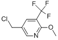 5-(CHLOROMETHYL)-2-METHOXY-3-(TRIFLUOROMETHYL)-PYRIDINE CAS#: 887707-33-7