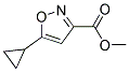 5-CYCLOPROPYL-ISOXAZOLE-3-CARBOXYLIC ACID METHYL ESTER CAS#: 887360-91-0