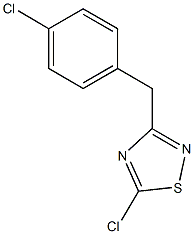 5-Chloro-3-[(4-chlorophenyl)methyl]-1,2,4-thiadiazole CAS#: 90418-16-9