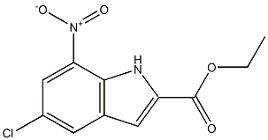 5-Chloro-7-nitroindole-2-carboxylic acid ethyl ester CAS#: 91119-27-6